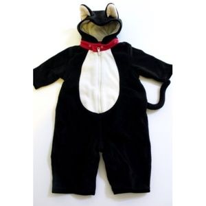 Gap Black Cat Halloween Costume Size 3-6 Mo